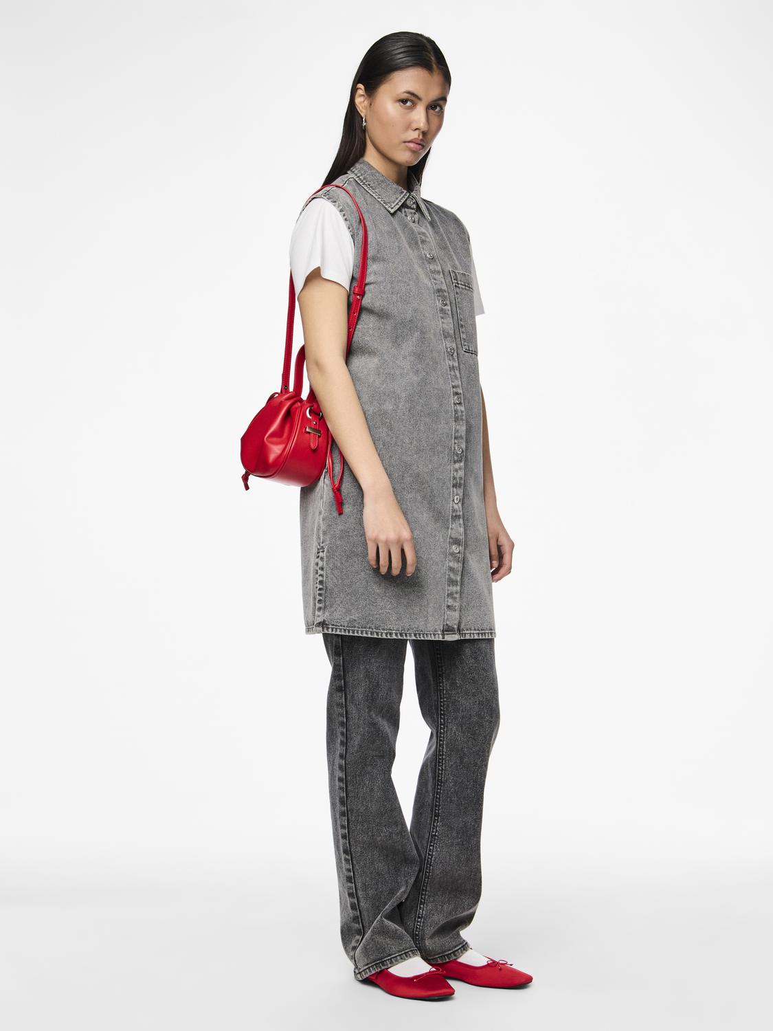 PCABBI Dress - Light Grey Melange